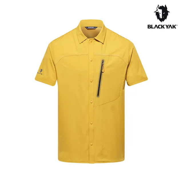 【BLACK YAK】男 BUMPY短袖襯衫[兩色可選]BYDB1MS101(健行 戶外 休閒 男款)