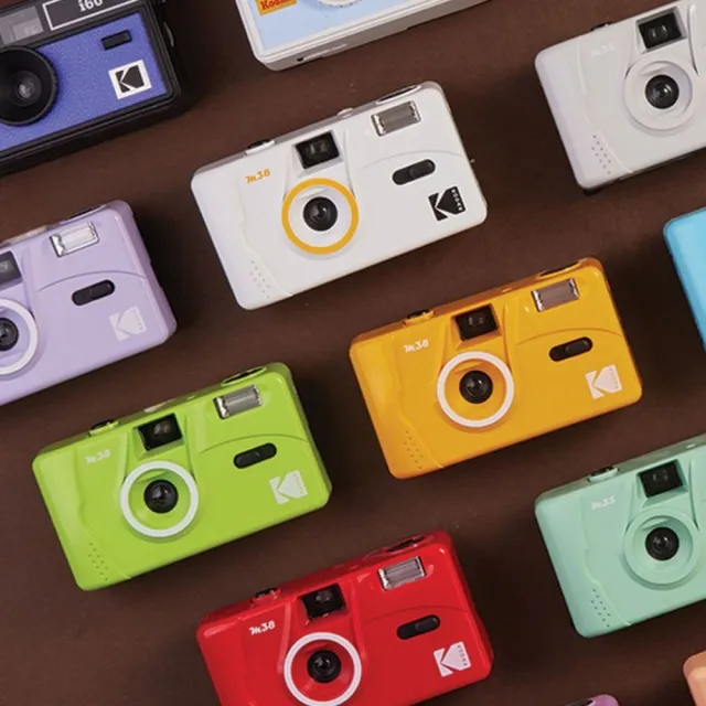 【Kodak 柯達】柯達台灣公司貨 M38 Film Camera 底片相機(買再贈底片市價五百/手動過片/回捲/復古玩法)
