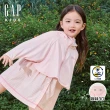 【GAP】男幼童裝 Logo熊耳造型防曬連帽外套-藍色(465967)