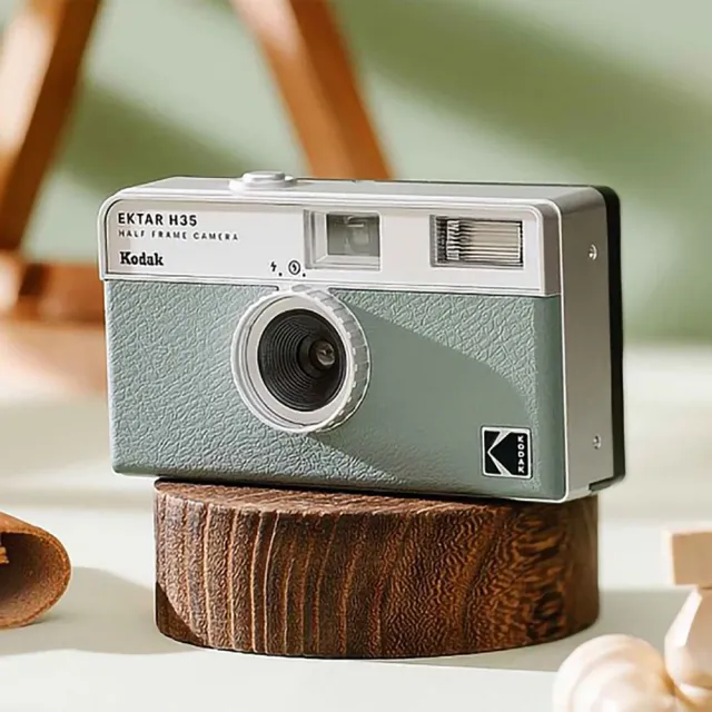 【Kodak 柯達】柯達台灣公司貨 H35 Film Camera 底片相機(買再贈底片市價五百/重複裝填底片)