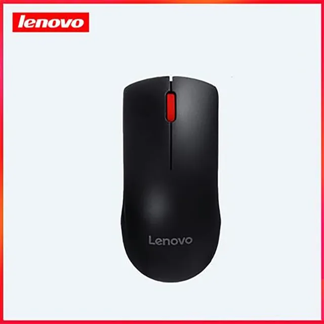 【Lenovo】M120 pro Wireless 無線經典小紅點滑鼠(無線/防滑/耐磨/不留指紋)