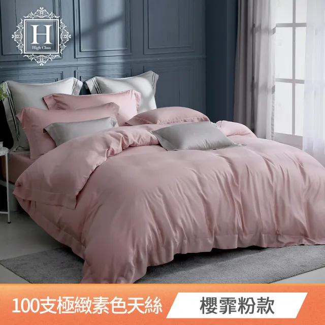 【HOYACASA  禾雅寢具】100支萊賽爾極緻天絲單品床包-多款任選(特大)