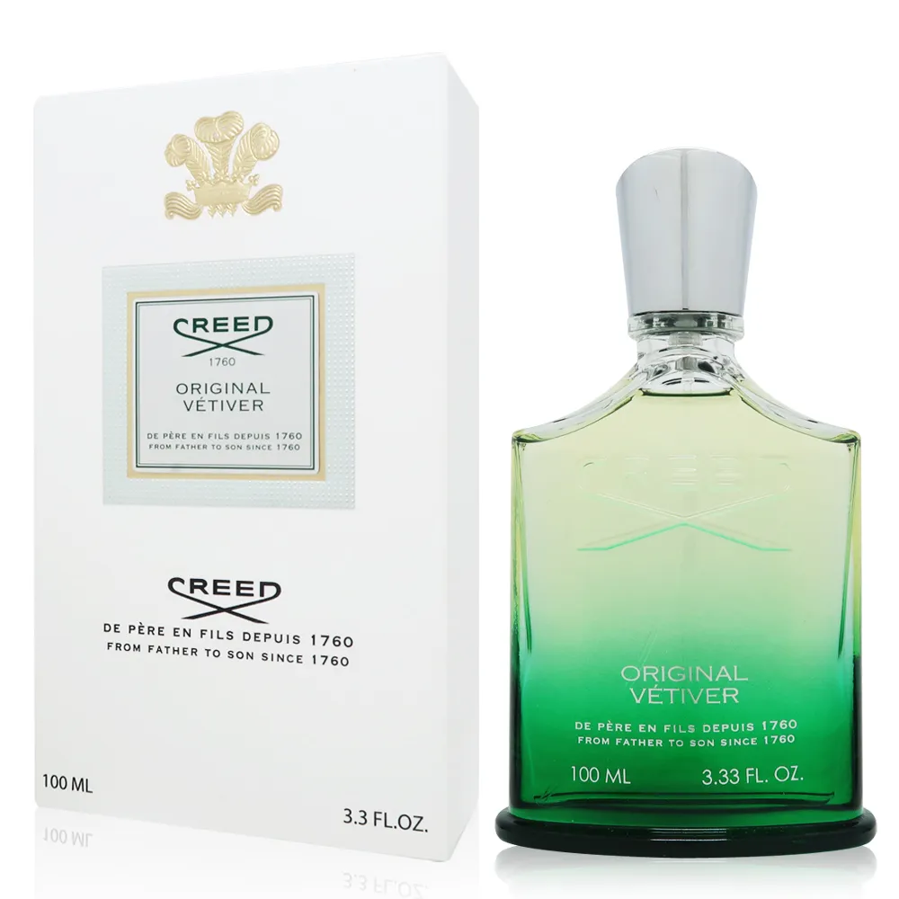 【CREED】Original Vetiver 綠香岩蘭淡香精 EDP 100ml(平行輸入)