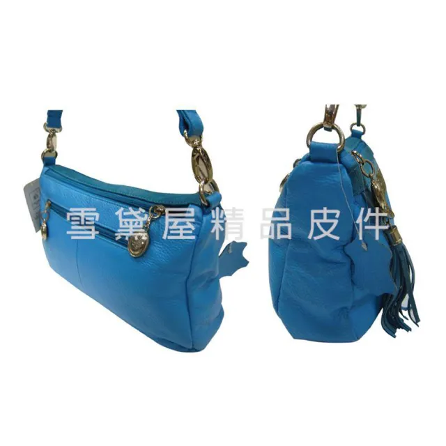 【SNOW.bagshop】雙11 真皮 肩側包中容量二層主袋(真皮包包 台灣製造100%進口牛皮革+棉質內裡布
