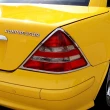 【IDFR】Benz 賓士 SLK R170 1996~2004 鍍鉻銀 車燈框 後燈框飾貼(SLK R170 車身改裝)