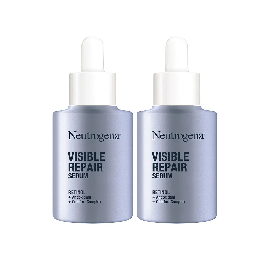 【Neutrogena 露得清】肌緻新生A醇精華30ml 2入組(全新升級/官方直營)