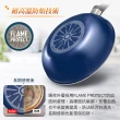 【Tefal 特福】MOMO獨家 法國製烈火悍將系列28CM不沾鍋炒鍋+玻璃蓋