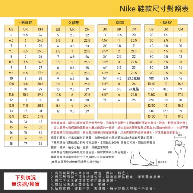 【NIKE 耐吉】運動鞋 男女鞋 大童鞋 籃球鞋 慢跑鞋 共5款(CJ1677100 DH9393402 FV4080600 DZ7534101)
