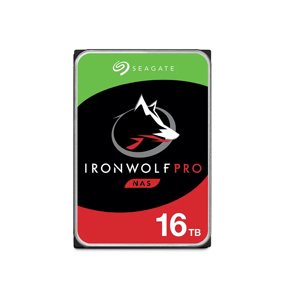 【SEAGATE 希捷】IronWolf Pro 16TB 3.5吋 7200轉 256MB NAS 內接硬碟(ST16000NT001)