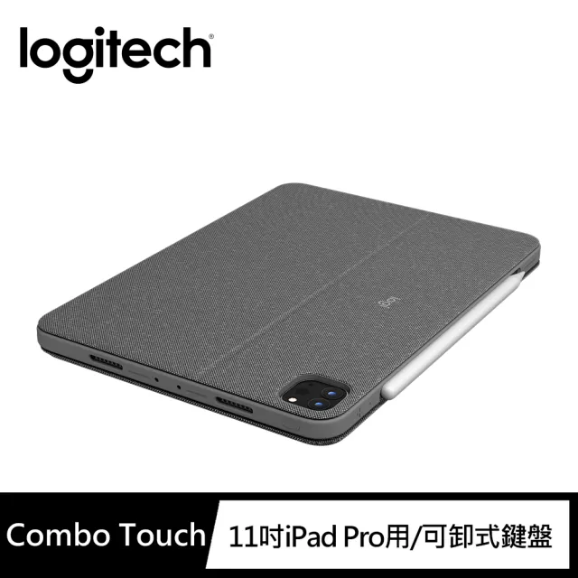 【Logitech 羅技】Combo Touch鍵盤保護殼附觸控式軌跡板(適用於 iPad Pro 11吋)