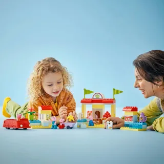 【LEGO 樂高】得寶系列 10434 佩佩豬的超級市場(Peppa Pig Supermarket 家家酒)