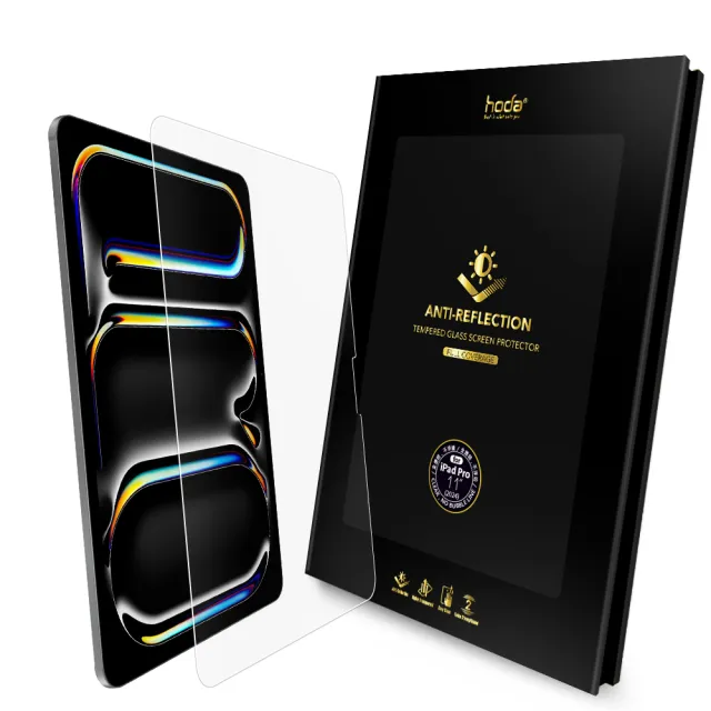 【hoda】2025/2024 iPad Pro M5/M4 11吋 AR抗反射玻璃保護貼