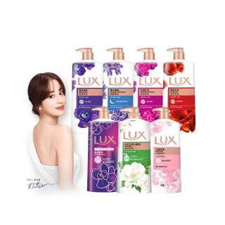 【LUX 麗仕】精油香氛沐浴乳900/1000mlx5入(多款任選)