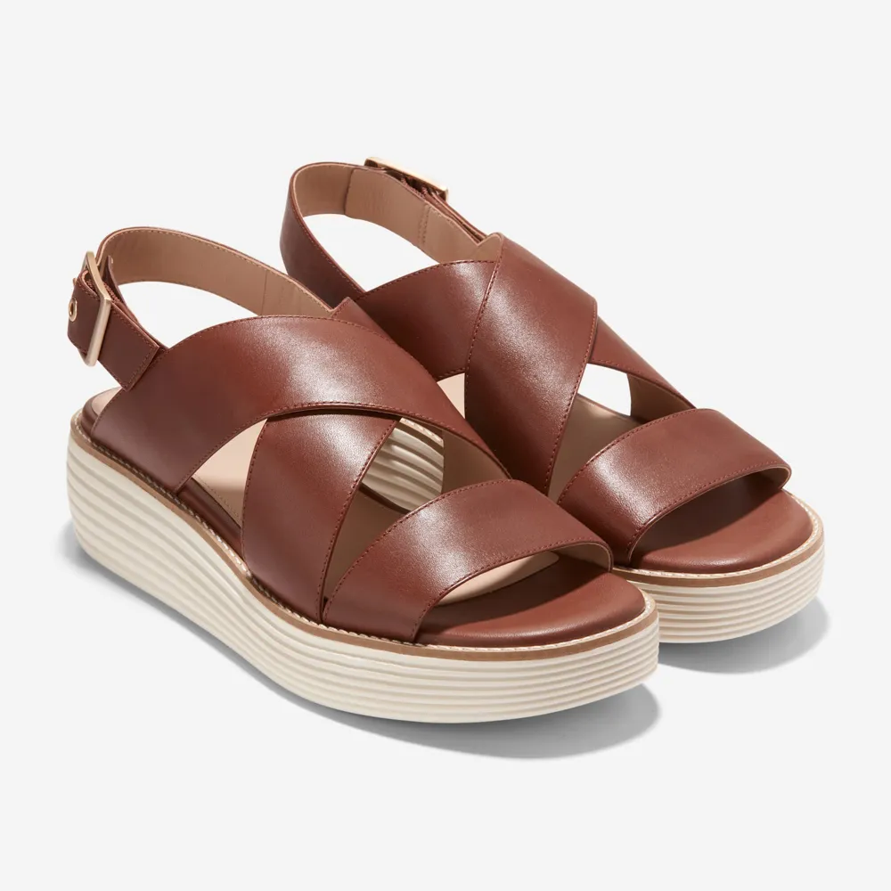 【Cole Haan】OG PLATFORM SANDAL 涼鞋 拖鞋  女鞋(咖-W29417)