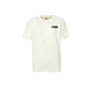 【FILA官方直營】男抗UV吸濕排汗短袖T恤-黃色(1TEY-5302-YE)