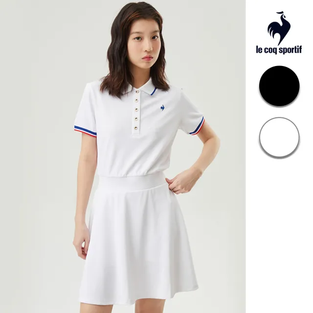 【LE COQ SPORTIF 公雞】運動基礎短袖連身裙 女款-2色-LKT22522