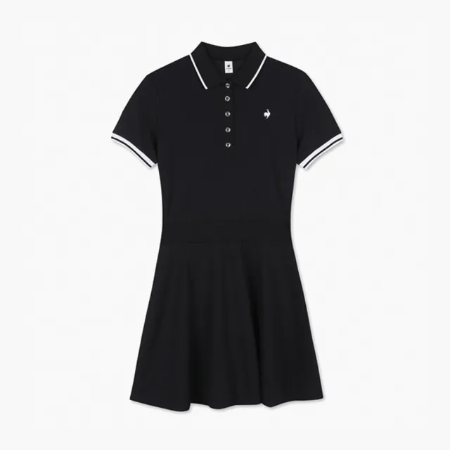 【LE COQ SPORTIF 公雞】運動基礎短袖連身裙 女款-2色-LKT22522