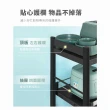 【慢慢家居】四層60寬-抽拉式廚房可移動隙縫置物電器架(金屬導軌抽屜)