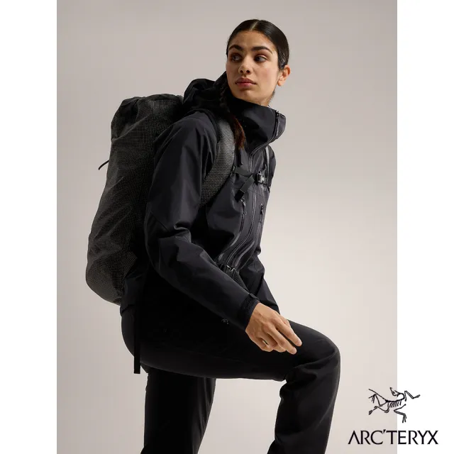 【Arcteryx 始祖鳥官方直營】女 Alpha SV 防水外套(黑)