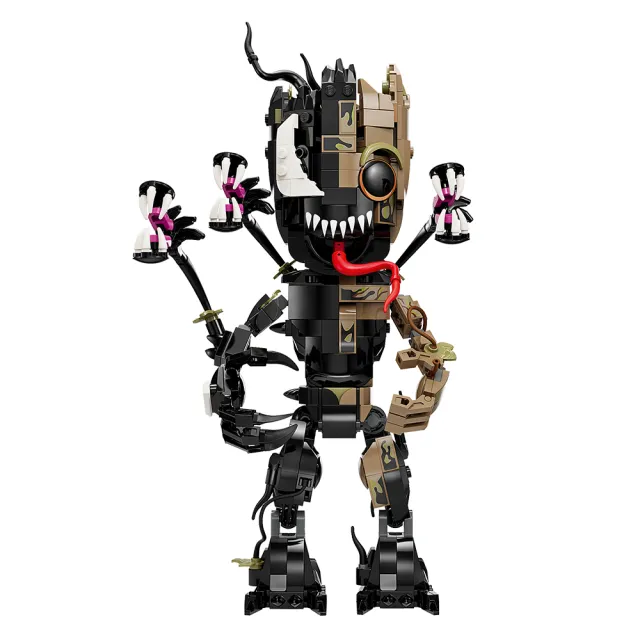 【LEGO 樂高】Marvel超級英雄系列 76249 半猛毒化格魯特(momo線上獨家 Venomized Groot 格魯特)