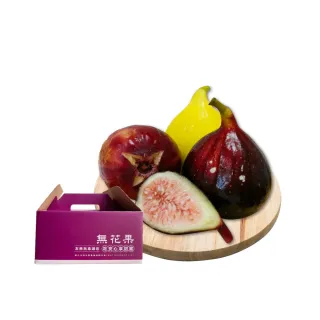 【家購網嚴選】雲林有餘農場-無毒三色無花果1斤禮盒(約9-11顆 中秋禮盒)