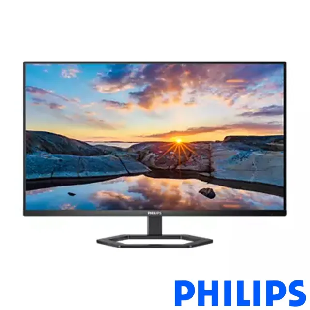 【Philips 飛利浦】(2入組)32E1N5800LA 32型 VA 4K 美型電腦螢幕(內建喇叭/可旋轉/HDMI/DP/4ms)