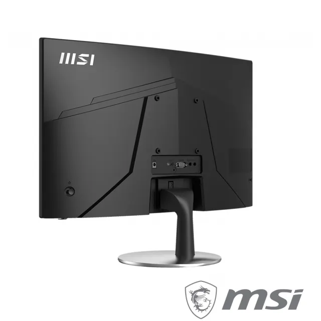 【MSI 微星】無線鍵鼠組★PRO MP242C 24型曲面美型螢幕(VA/FHD/1500R/內建喇叭/TUV護眼)