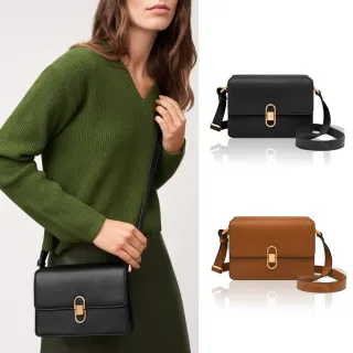 【FOSSIL 官方旗艦館】Avondale 真皮翻蓋側背小包 雙12限定(兩色可選)