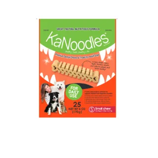 【FORCANS】KaNoodles 韓國玄米潔牙棒 170g 袋裝(零食 耐咬 潔牙 口腔保健)