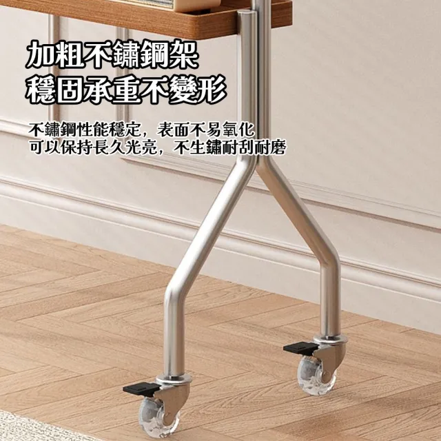 【大城小居】電視機落地支架可移動立式 會議室客廳落地帶輪支架 43-85寸通用(電視支架/落地支架/雙層支架)