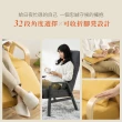 【IRIS】買一送一 木質扶手多段調節躺椅FAC-RHB(懶人椅、休閒躺椅、單人椅、躺椅、多段調節、附小邊桌)