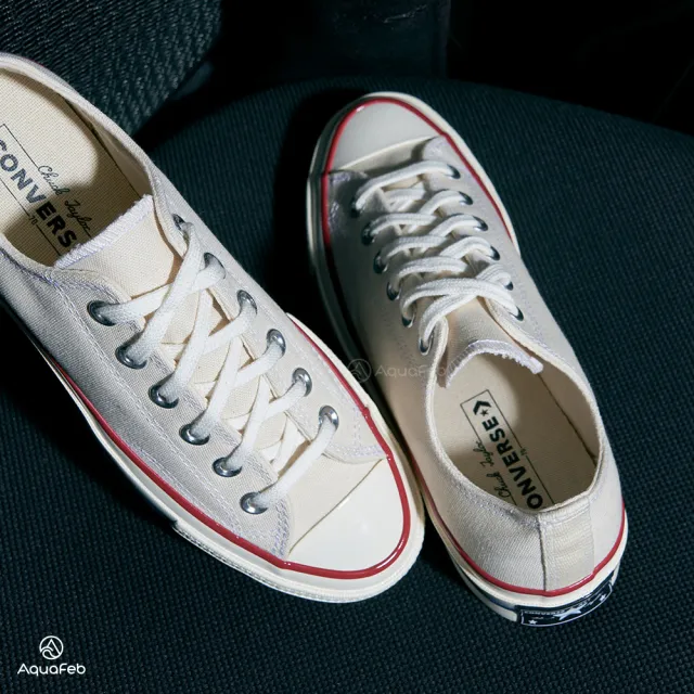 【CONVERSE】Chuck Taylor All Star ’70 男鞋 女鞋 米白色 低筒 1970 三星標 帆布鞋 162062C