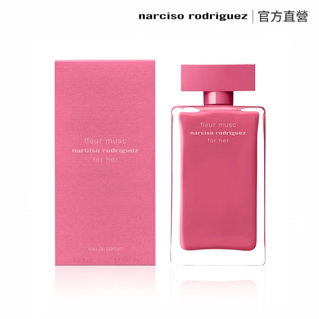 【NARCISO RODRIGUEZ 官方直營】for her 桃色優雅淡香精 100ml