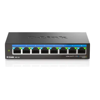 【D-Link】友訊★DMS-108  8埠無網管Multi-Gigabit多網速交換器