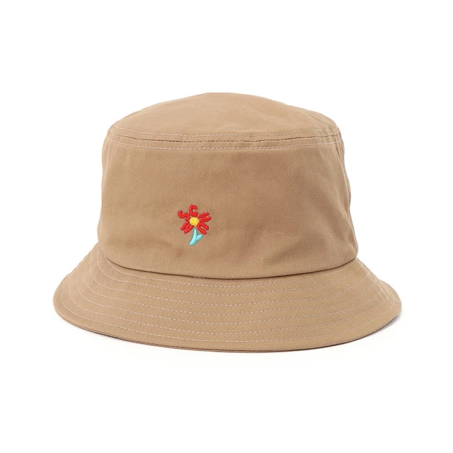 CHUMS CHUMS 休閒 男女 Bucket Hat Embroidery風格帽 淺棕色(CH051356B001)