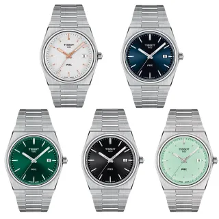 【TISSOT 天梭】PRX系列 40 205 復古男錶  多色可選 手錶 情人節 禮物(T137410110)