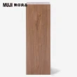 【MUJI 無印良品】自由組合層架/胡桃木/2層/基本組(大型家具配送)