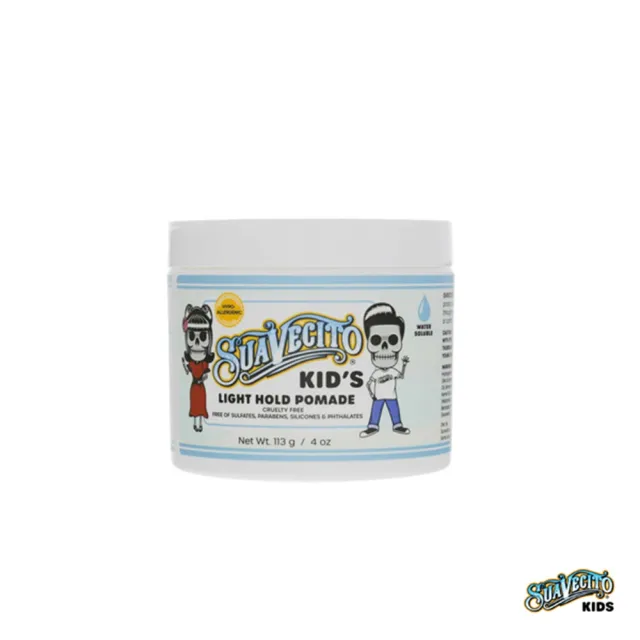 【Suavecito 骷髏頭】Kids Pomade小骷髏兒童無矽靈水性髮油(4oz/原廠公司貨)