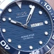 【MIDO 美度】Ocean Star 200C海洋之星200米陶瓷圈 海洋藍-加上鍊機＆多豪禮 M6(M042.430.11.041.00)
