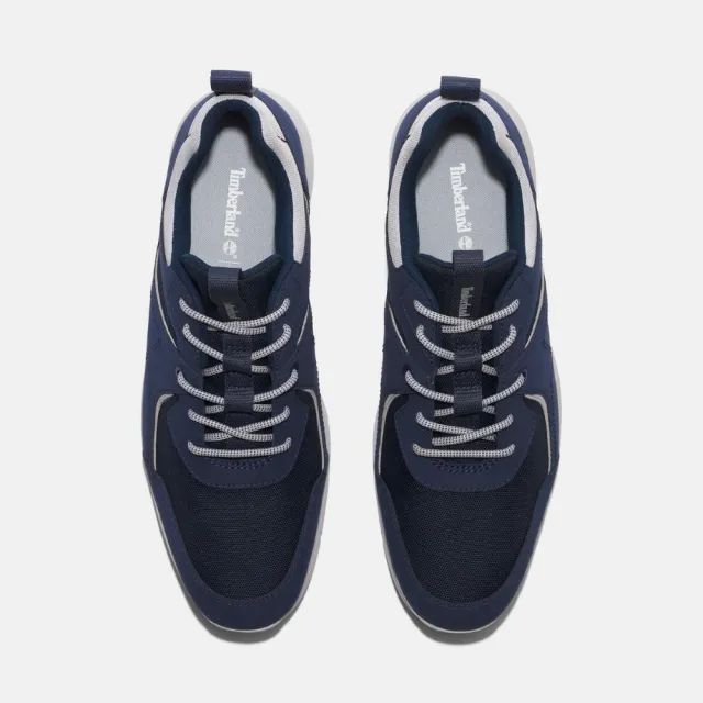 【Timberland】男款海軍藍低筒休閒鞋(A6A31EDH)