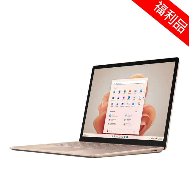 Microsoft 微軟 A福利品 Surface Laptop5 13吋 i5輕薄觸控筆電-砂岩金(i5-1235U/16G/512G/W11)