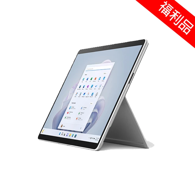 Microsoft 微軟 A福利品 Surface Pro9 13吋 i5輕薄觸控筆電-白金(i5-1235U/8G/256G/W11)