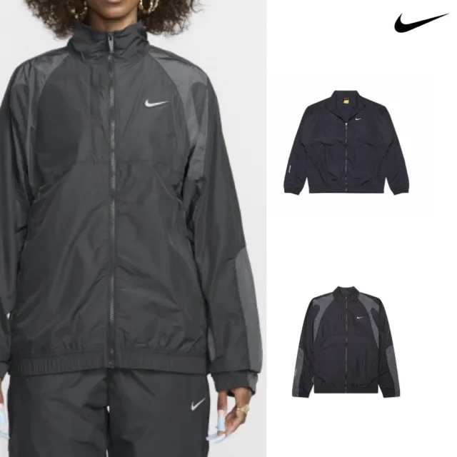 【NIKE 耐吉】Nike x Nocta Jacket 風衣外套 黑/鐵灰 FN7666