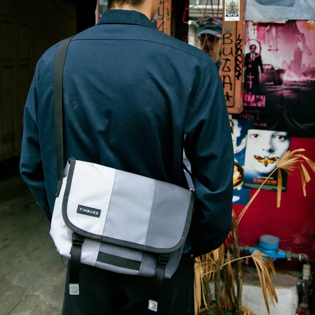 【Timbuk2】Classic Messenger CorduraR Eco 11 吋經典郵差包(淺碳灰拼色)