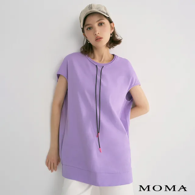 【MOMA】休閒廓型長版上衣(兩色)