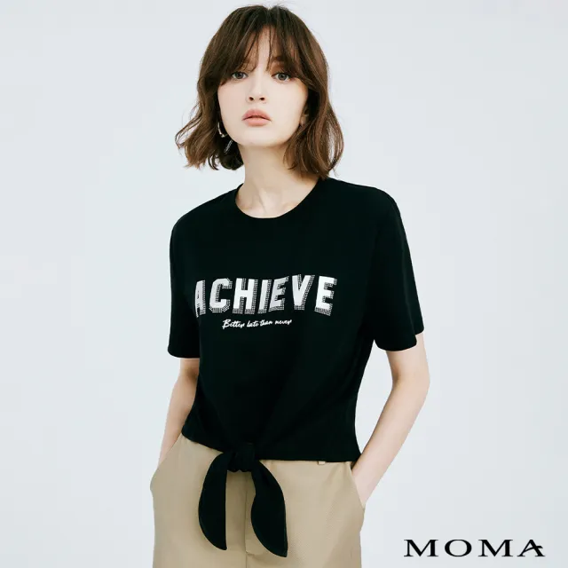 【MOMA】隨性綁結T恤(兩色)