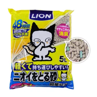 【LION 獅王】除臭貓砂 紙砂7L