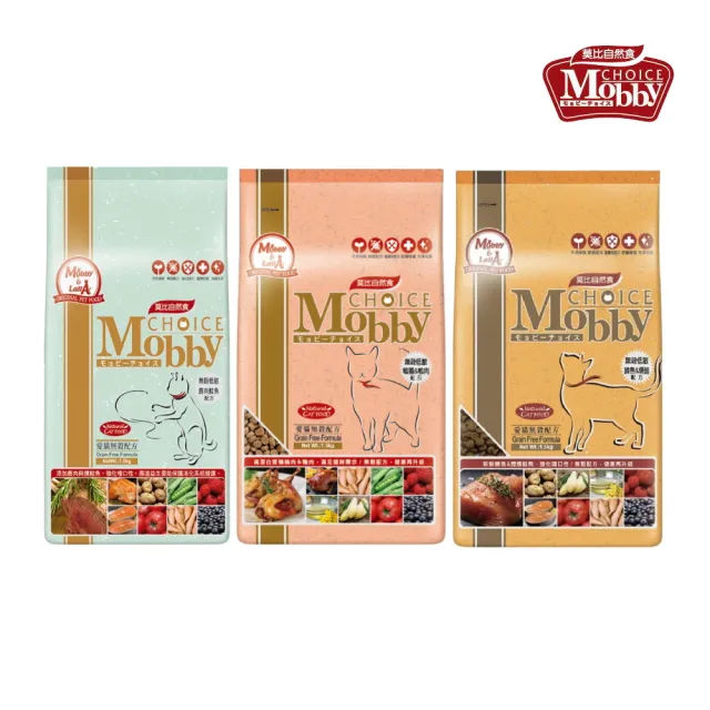 【Mobby 莫比】自然食-愛貓無穀配方 6.5kg(貓飼料、貓乾糧)