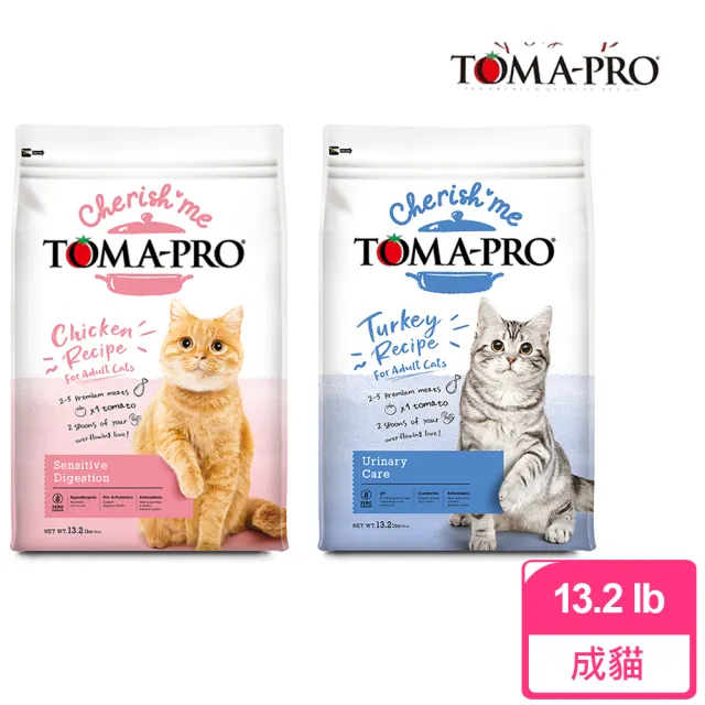 【TOMA-PRO 優格】親親食譜 成貓 敏感腸胃/泌尿保健 13.2磅(貓糧、貓飼料、貓乾糧)