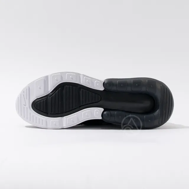 【NIKE 耐吉】Air Max 270 女鞋 黑白色 運動 休閒 慢跑鞋 低筒 襪套 氣墊 避震 球鞋 AH6789-001